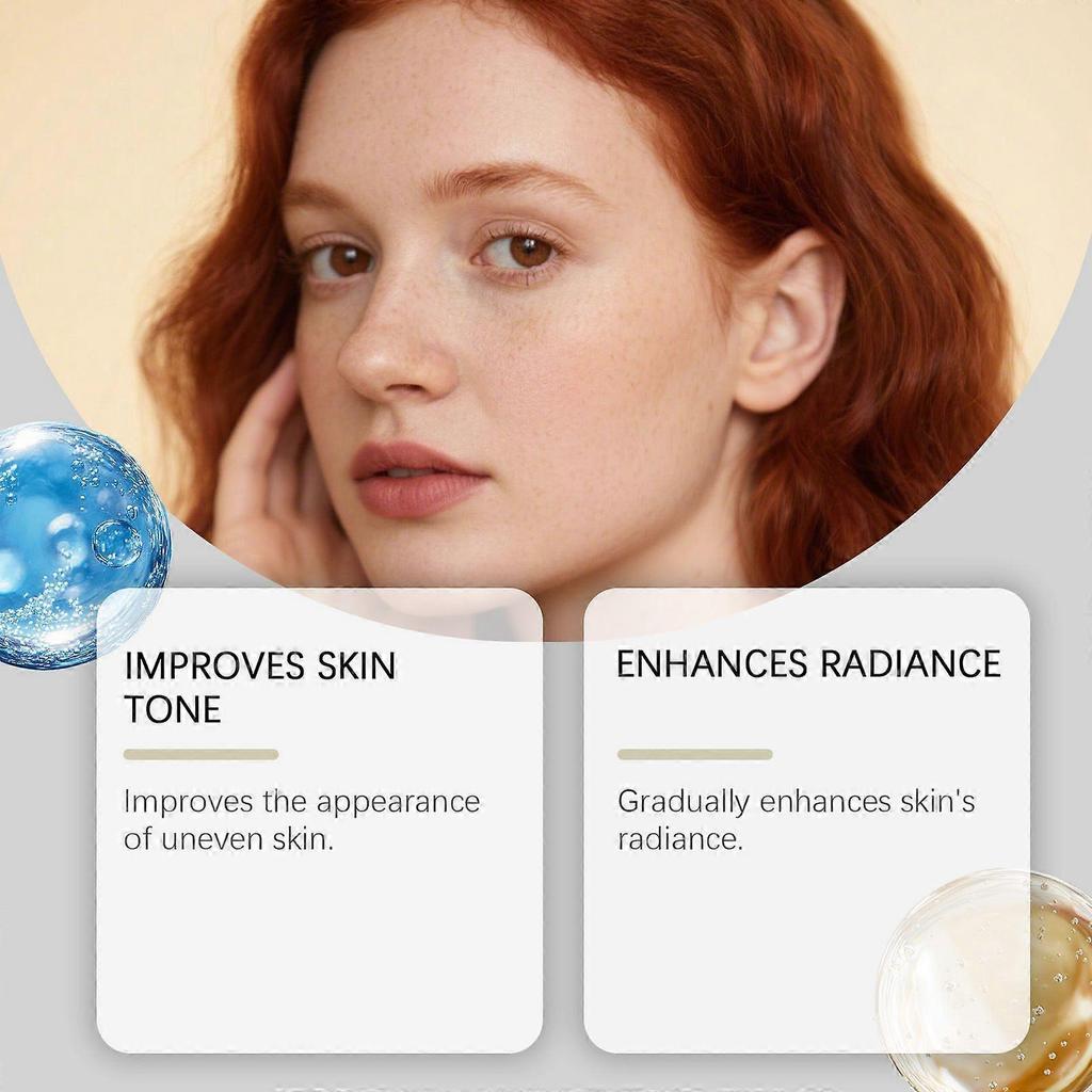 Anti-Aging Face Serum with Hyaluronic Acid & Niacinamide - Reduces Fine Lines, Improves Uneven Skin Tone, Enhances Radiance, Gentle Formula