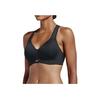 Nike Solid Logo Print Sports Bra Women Underwear Black 805553-010