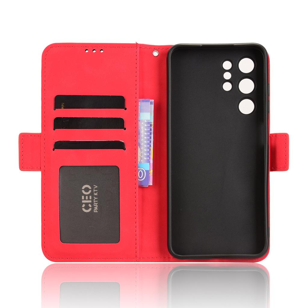 Pro Oukitel C1 Pro/Oukitel C1 Kožené pouzdro Kryt peněženky na telefon s více sloty na karty