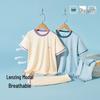 EBAER Unisex Kids Modal Short Sleeve Pajama Set