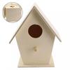 1pcs Wooden Bird House  for Nest Dox  for Nest House Bird Box Wooden Birdhouse Home Garden