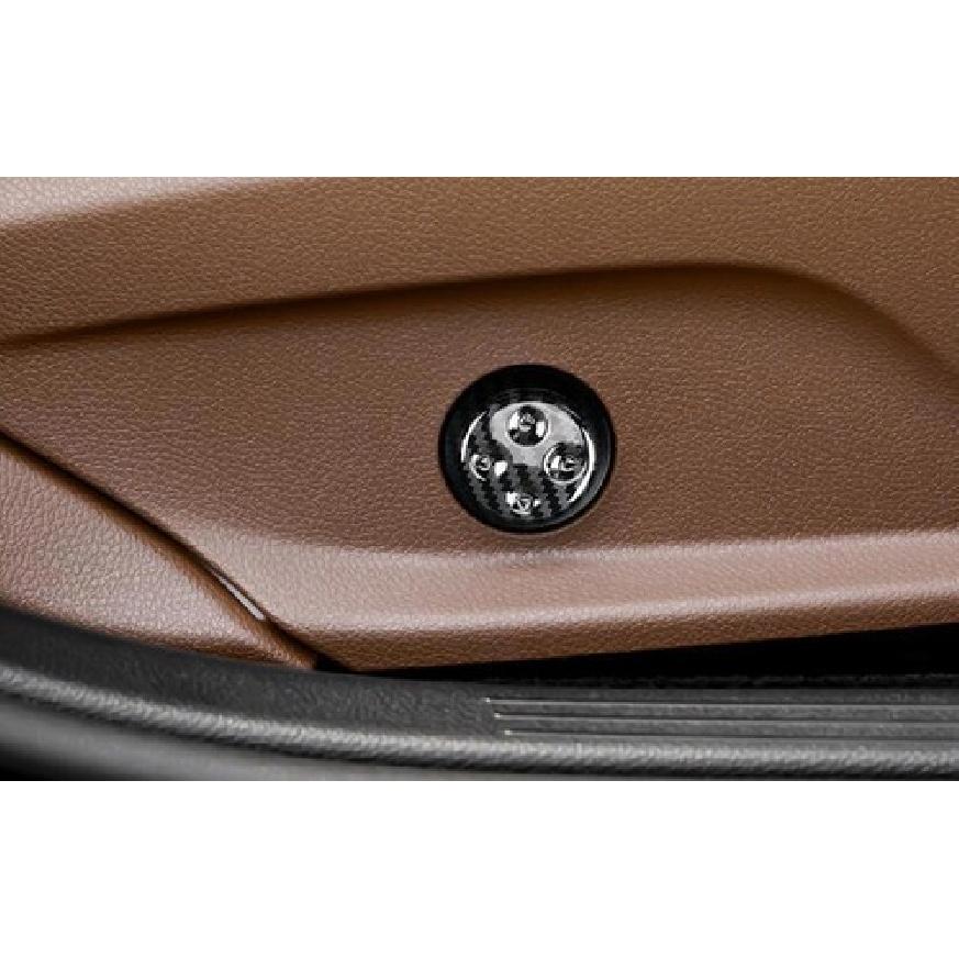 For Benz GLC X254 -24 ABS Carbon Fiber Seat Adjust Handle Button Cover Trim