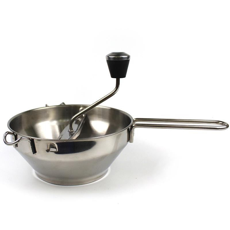 Stainless Steel Hand Mixer & Masher for Fruits, Vegetables, Baby Food, and Jam