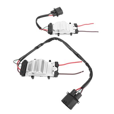 2Pcs Fan Control Module 1137328159 Stable Performance Enhanced Safety Engine Cooling Fan Control Module for 4F C6 2004 To 2010