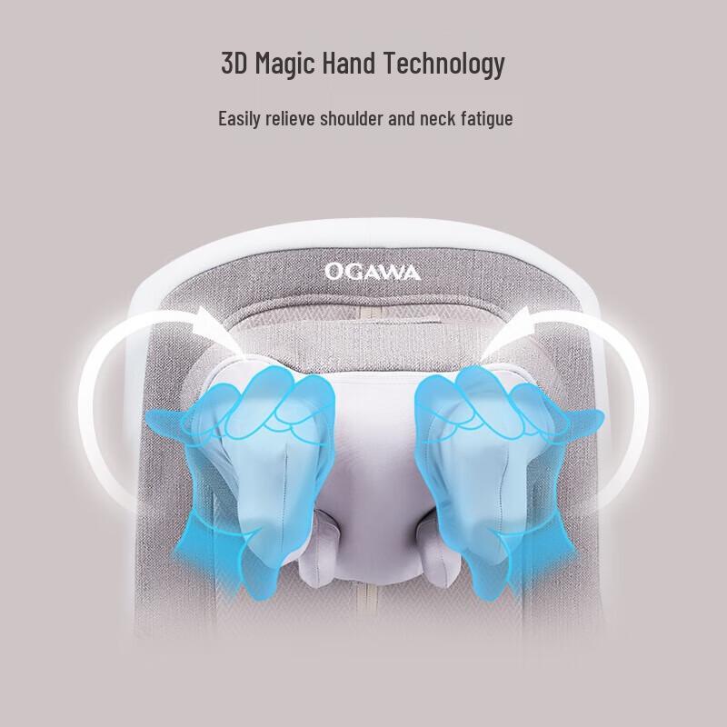 OGAWA OG1168 Multifunction Neck Shoulder Back Massage Cushion