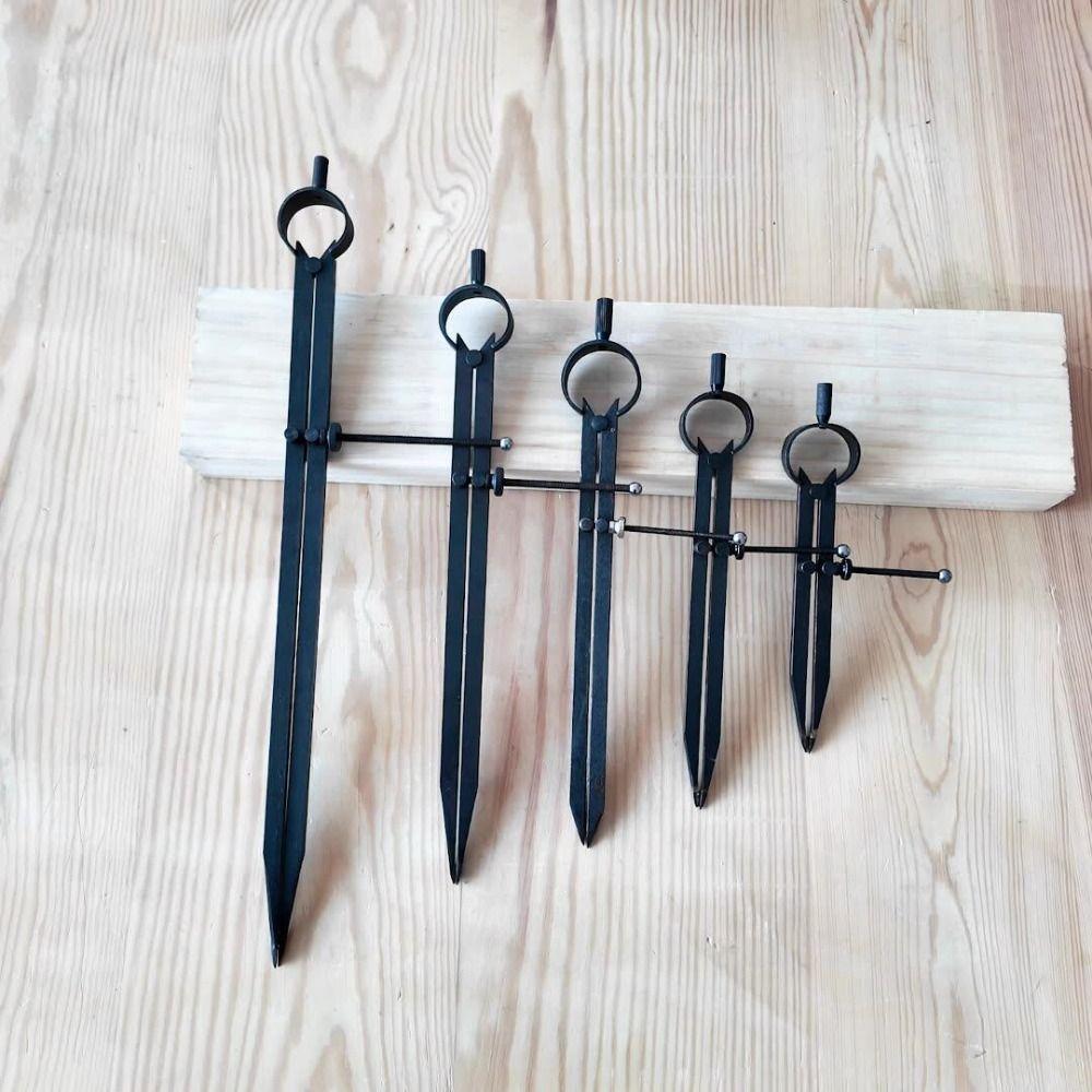 Metal Pencil Compass Marking Scribing Wing Divider Compass Scribe Compass Engineering