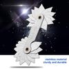 Stainless Steel Radius Fillet Gauge External Internal Fillet Gauge Set  Industrial Measurement