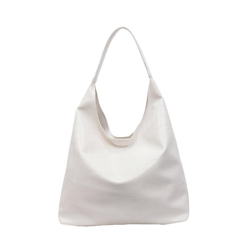 Leisure commuting large-capacity bag women's new summer fashion shoulder bag lightweight and simple tote bag