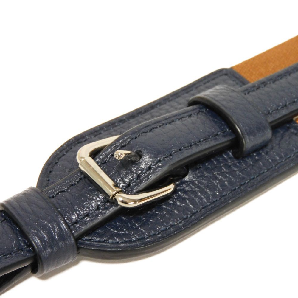 Used 9726 Jess Crossbody 3041 7921 Logo Embossed Multi Color Block Unused Horse and Carriage Chalk Unisex from Japan