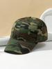 Unisex Camouflage Baseball Cap For Outdoor Travel Casual Wear