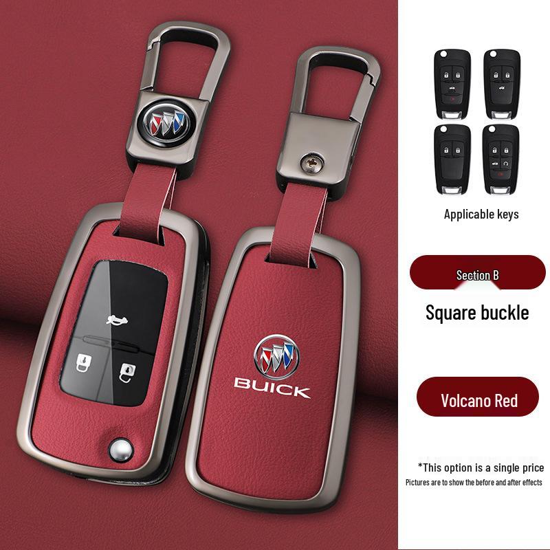 High-End Men's Folding Key Case for Buick: Excelle, Regal, Encore, LaCrosse, Verano