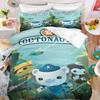 The Octonauts Barnacles 3D Printed Duvet Case Pillowcase Bedding Set Twin Full Queen King Size For Kids Bedroom Decor