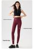 Spring 2026 Slim Fit Yoga Pants: Abdominal and Hip Support, Back Waist Pocket, Solid Color, Outdoor Wear, Tight-Fitting, Thin Style, New Arrival.