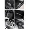 Anti-Slip Gate Slot Cup Mat For HongQi HQ9 Accessories Door Groove Non-Slip Pad Leather Coaster