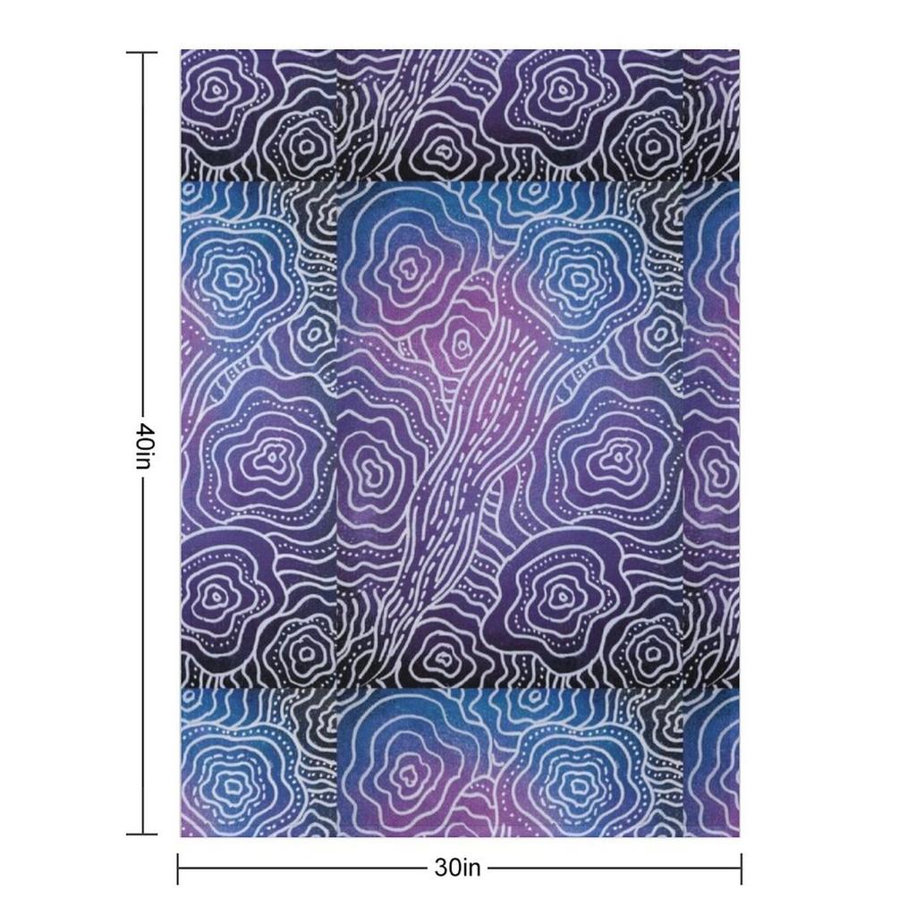 Shooting Star Throw Blanket Sofa Bed Loose Comforter Softest Blankets