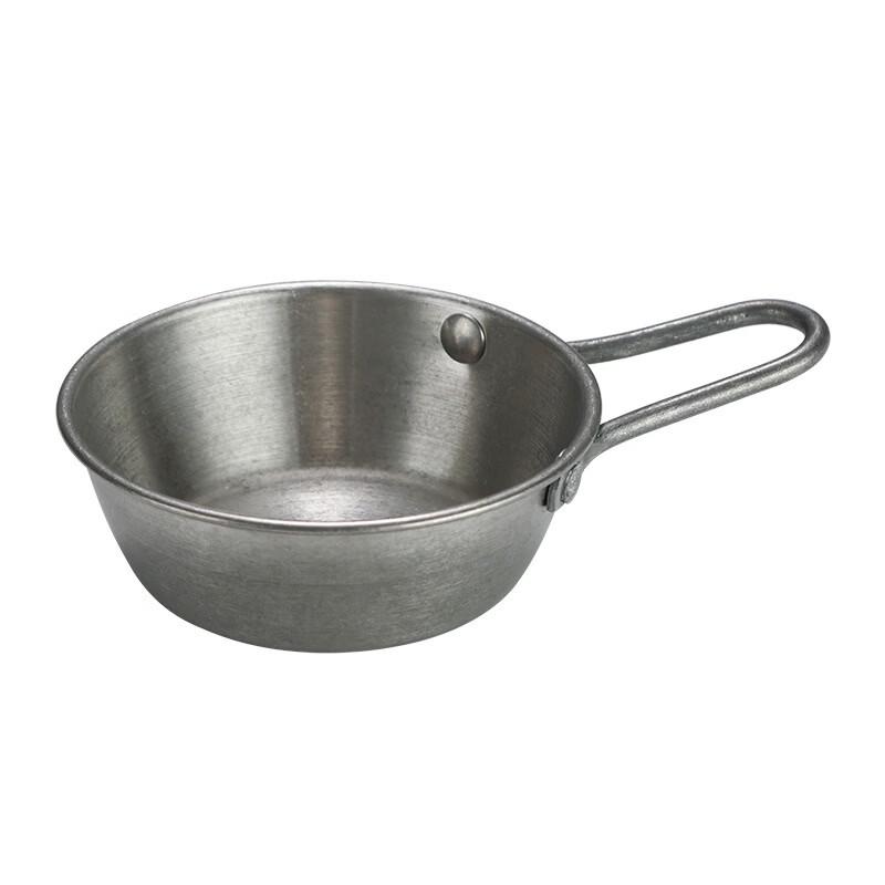 ZISIZ Retro Single Handle Korean Stainless Steel Bowl