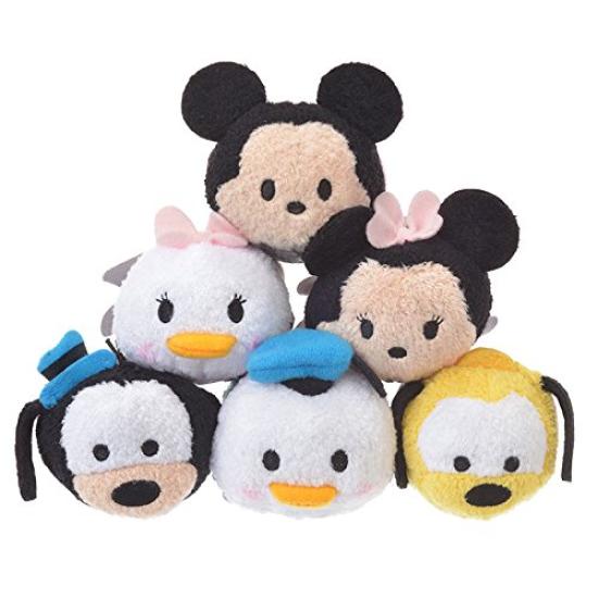 Tsum Tsum Mickey & Friends Plush Toy Set Disney Store 30th Anniversary TSUM TSUM