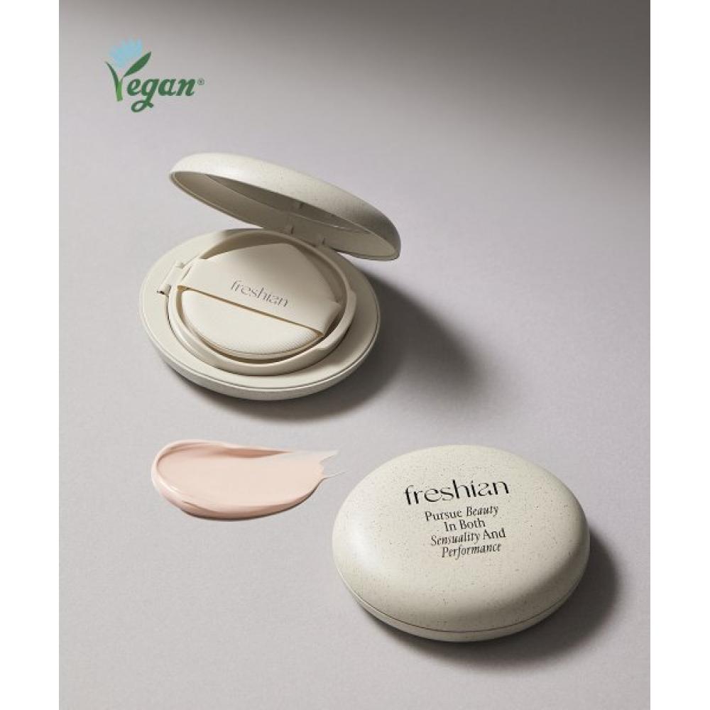 Freshian Tone Up Cushion Egg Like 12g  Vegan  Spf33 Pa++