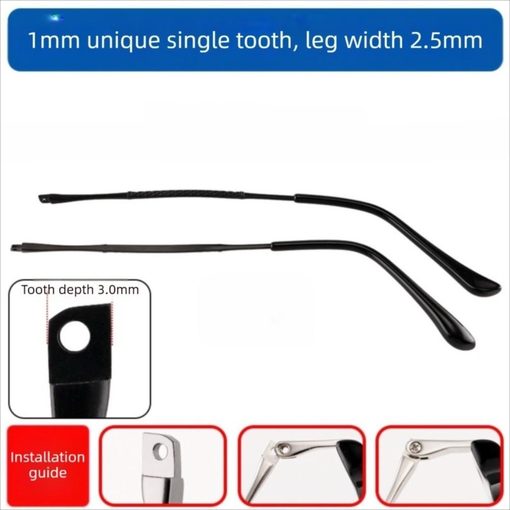 High Quality Metal Glasses Arm Anti-Slip Repair Tool Replacement Leg Eyeglasses Spectacle Frame Eyewear Accessories