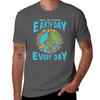 Lets Make Earth Day Every Day TShirt Lightweight Basic Short Sleeve Shirt TShirt
