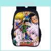 Hunterhunter 16in Nylon School Backpack With Dual Compartment For Students And Commuters