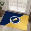 Millwall Football Design Crystal Velvet Carpet Cozy Non?Slip Printed Rug For Bedroom Living Room Entrance