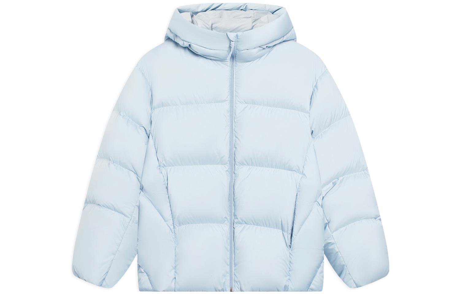 Li Ning Sports Fashion Collection Down Jacket Unisex Sky Blue AYMS378-2 XL