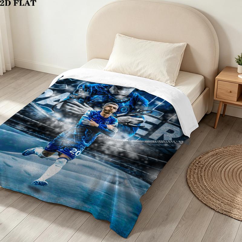 Cole Palmer Print Flannel Blanket High Quality Warm Comfortable Cover for All Seasons Perfect for Gifts Home Decor