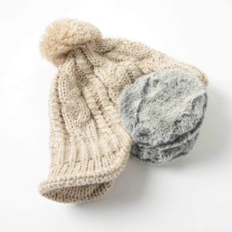 fur earmuff hat