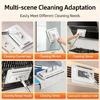 System Lock Head Allows Quick Cleans Cloth Attachments and Removal Without Touching Dirt