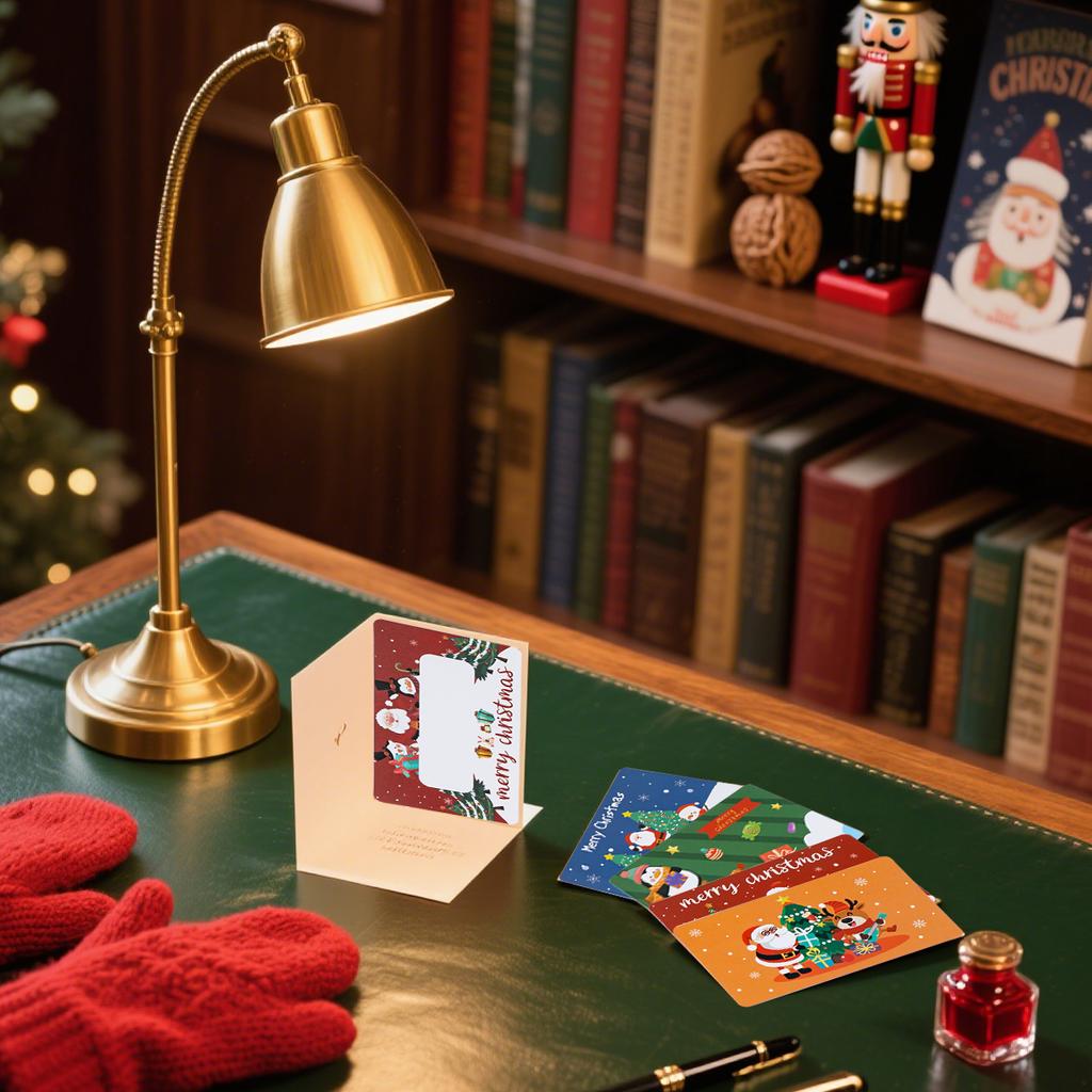 Weihnachts-Rubbellose Frohe Weihnachten Dekorationen für Zuhause 2025 Navidad Natal DIY Überraschungsgeschenke Weihnachtsornament Neujahr 2026