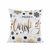 Christmas Letter Cover Pillow Case Sofa Car Square Home Office Soft Decor
