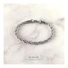 LUXSTAR Bracelet Twist Chain Thin Metal Hypoallergenic Stainless Steel Men's Women's