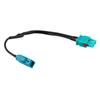 Antenna Aerial Adapter For Seat For Skoda RCD510 RCD310 RNS510 Radio ABS Easy Installation Anti-Corrosion Car Audio Accessories
