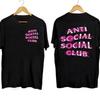 Anti Social Social Club Nevermind T-T-Shirt 2 Sided