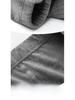 Men's Slim High-Waist Cotton Thermal Trousers - Autumn/Winter Collection