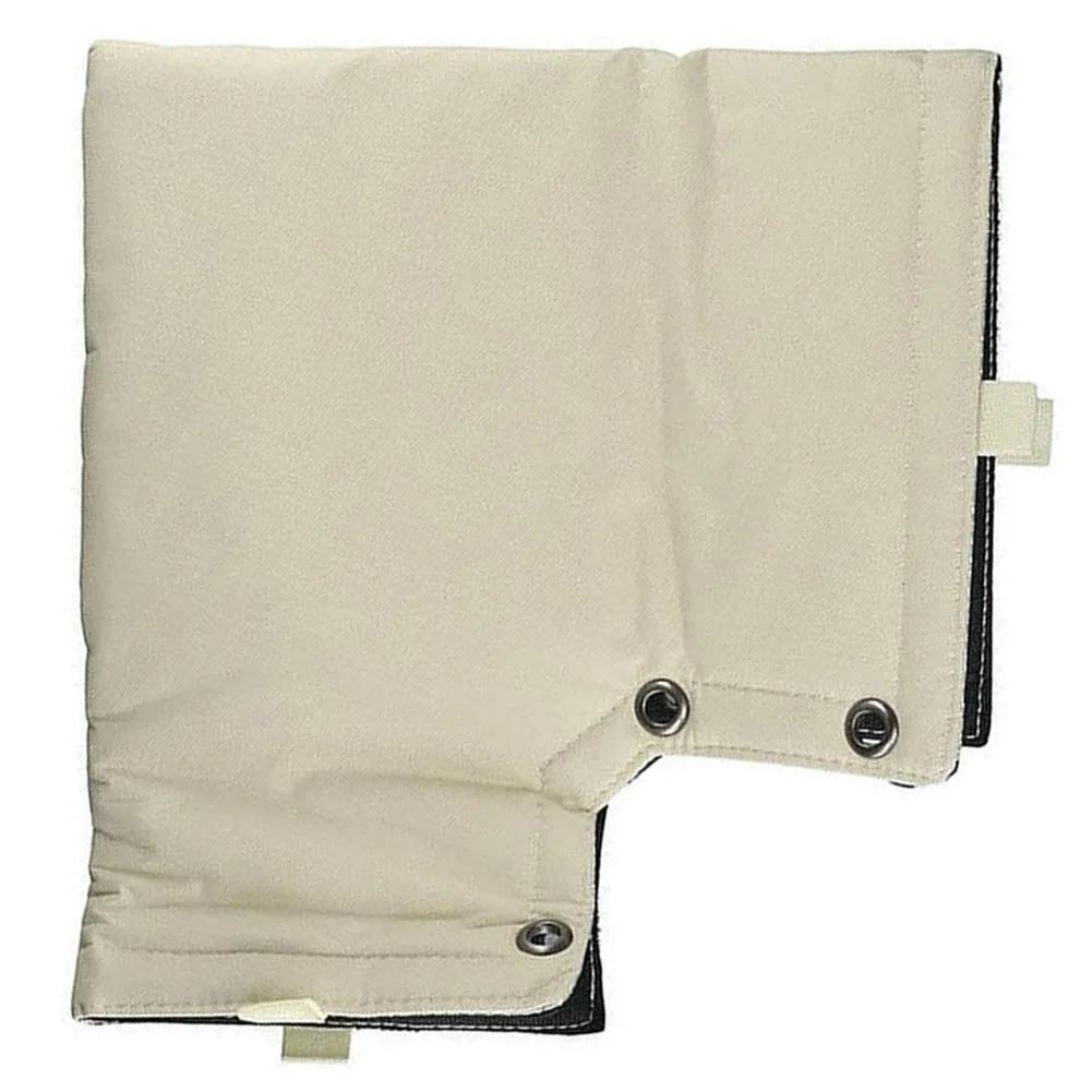 

1x Водонепроницаемый и антифризный чехол для крана, протектор для сохранения тепла водопроводных труб, изоляция 30,5x33 см белый