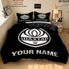 Custom Fc Shakhtar Donetsk Bedding Quilt Set Quilt Cover Pillowcase Home Decoration Birthday Gift (1 * duvet cover + 2 * pillowcase, without core)