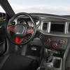 Rattdekorasjon girskiftpadler klimaanlegg lydbryter dekorativ ring passer for Dodge Charger for Dodge Challenger Charger