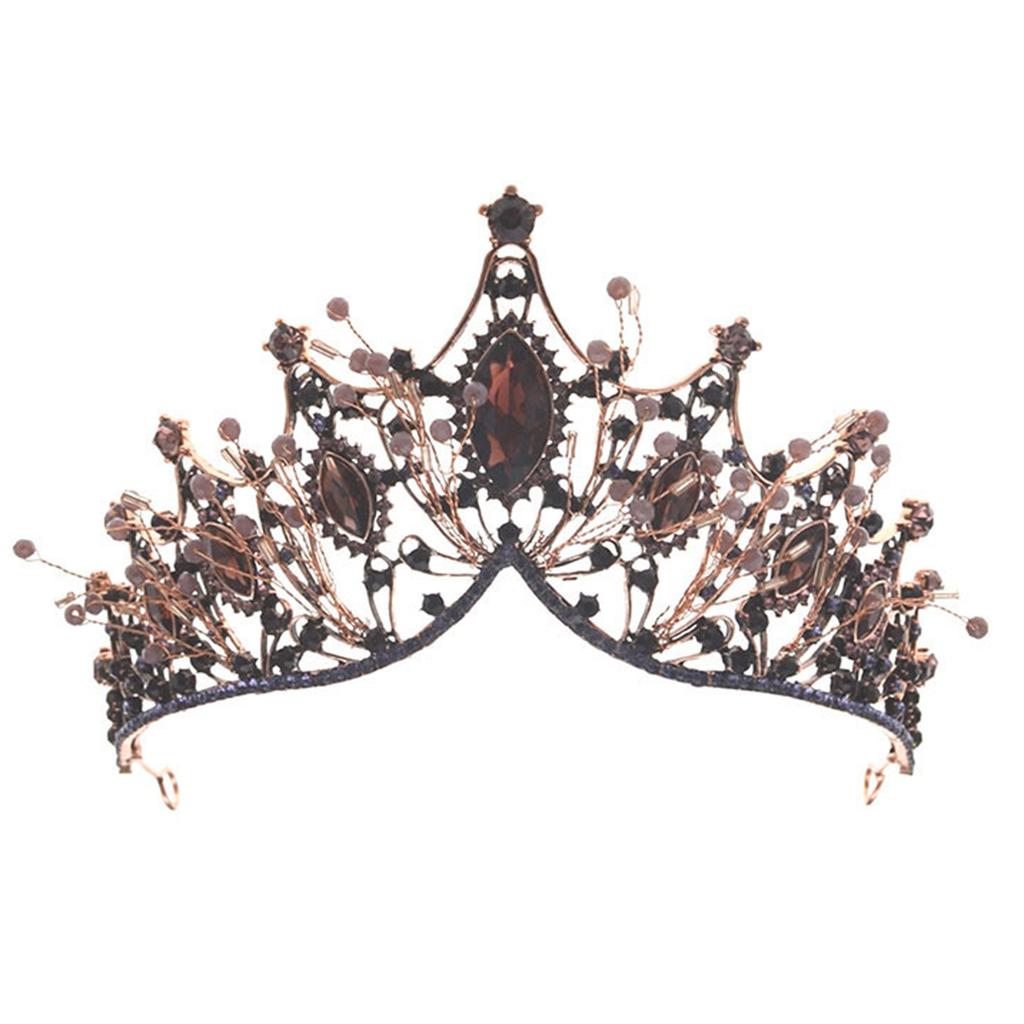 Jeweled Crowns Beautiful Headpiece Wedding Crown Wedding Tiaras Hair Accessories for Prom Birthday Costume Party