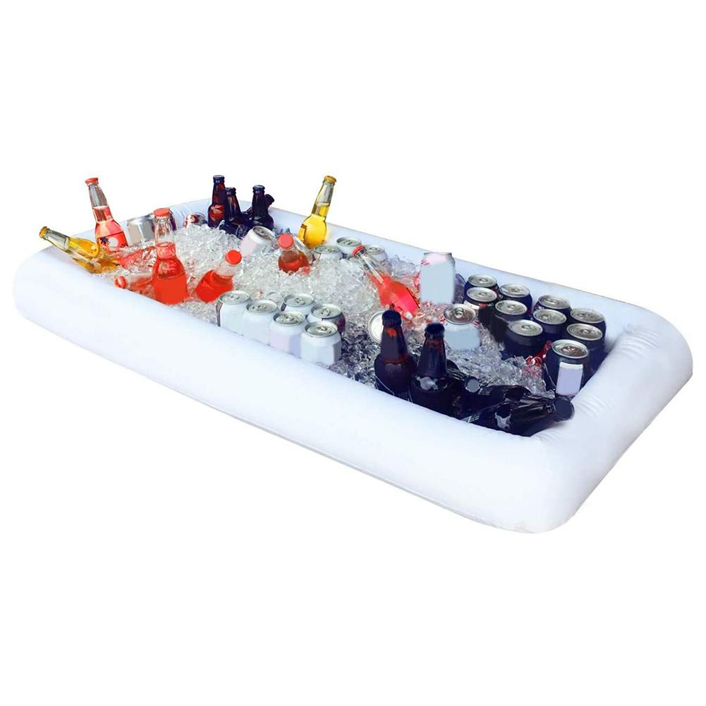 Inflatable Ice Tank Serving Buffet Bar Water Party Food Drinks Cooler Portable Beverage Ice Trough Beer Salad Ice Bucket