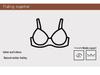 Breathable Seamless Soft Support Bra for Small Chest - Anti-Sagging, Comfortable, Fixed Cup