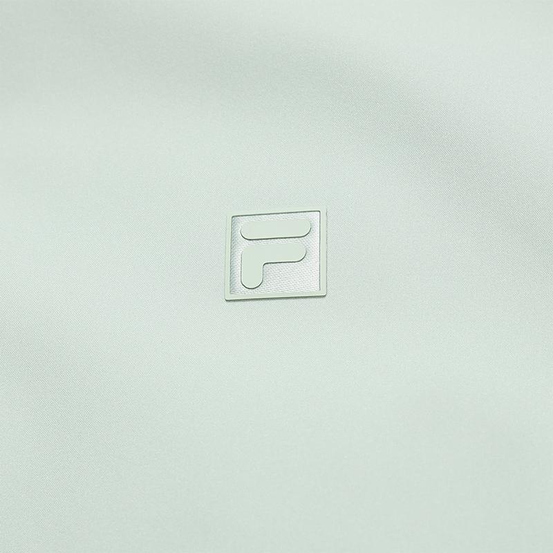 Fila White Simple Classic Casual Comfortable Waterproof Loose Short Hooded Cotton Jacket Women Jackets F11W613904FGN