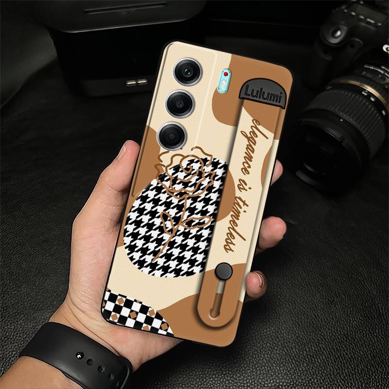 Anti-dust Nature Phone Case For Tecno Camon40 Pro 5G/CM7 Plain color Personality Commerce Geometry Anti-knock Masculine