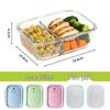 Gaiye Microwave-Safe Borosilicate Glass Food Containers