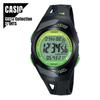 PHYS Running Green X Watch STR-300J-1AJH Watch, Black, Men's/Women's