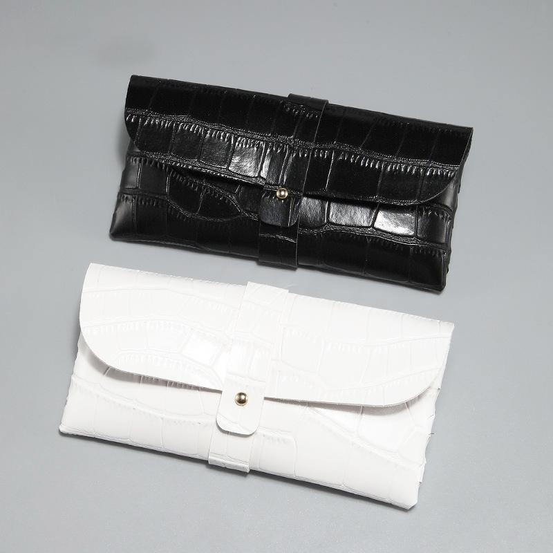 Fashion Soft PU Leather Sunglasses Bag Eyeglasses Organizer Protective Case Portable Travel Sunglasses Boxes Eyewear Accessories