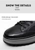 Men's Black Korean Style Casual Sports Board Shoes - Autumn/Winter Fashion