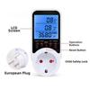 Energy Monitor Socket with Backlit LCD Display Current Voltage Timing Controller for Accurate Energy Usage Tracking