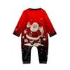 Family Casual Comfortable Long Sleeved Long Pants 3D Christmas Printed Parent-child Set